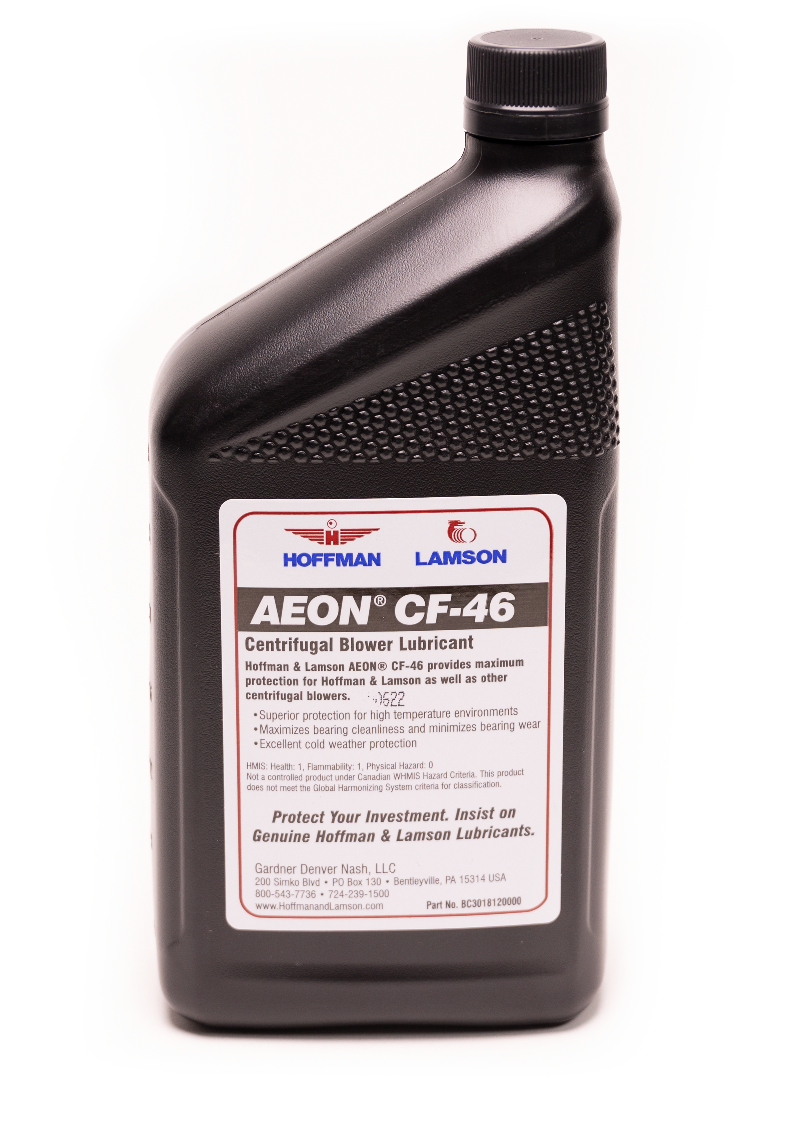 CF-46 AEON Blower Grease & Oils | Hoffman & Lamson